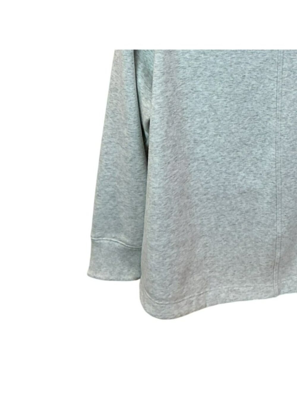 Athleta Cozy Karma II Sweatshirt Womens 2X Gray Long Sleeve Funnel Neck Lounge T - Picture 6 of 10
